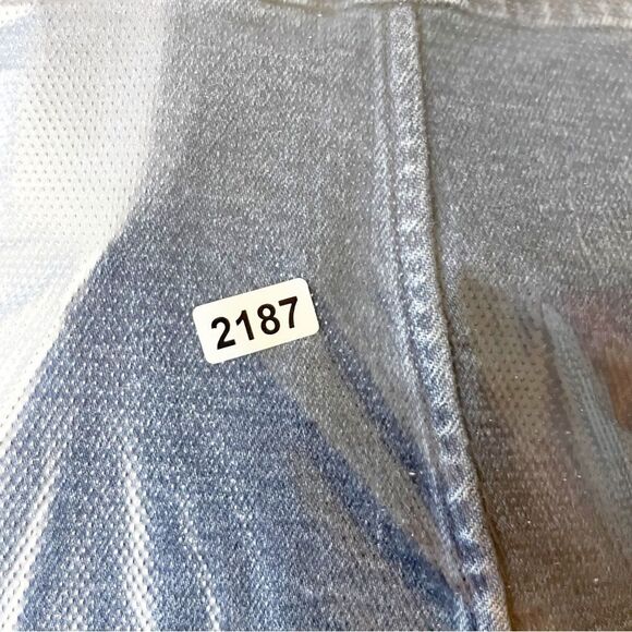 Anthropologie Brand Avec Les Filles BlueJean Jacket w/Gold Button Detail Medium - Picture 5 of 5